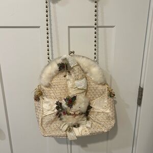 Mark Roberts limited edition Christmas in the city fairy purse